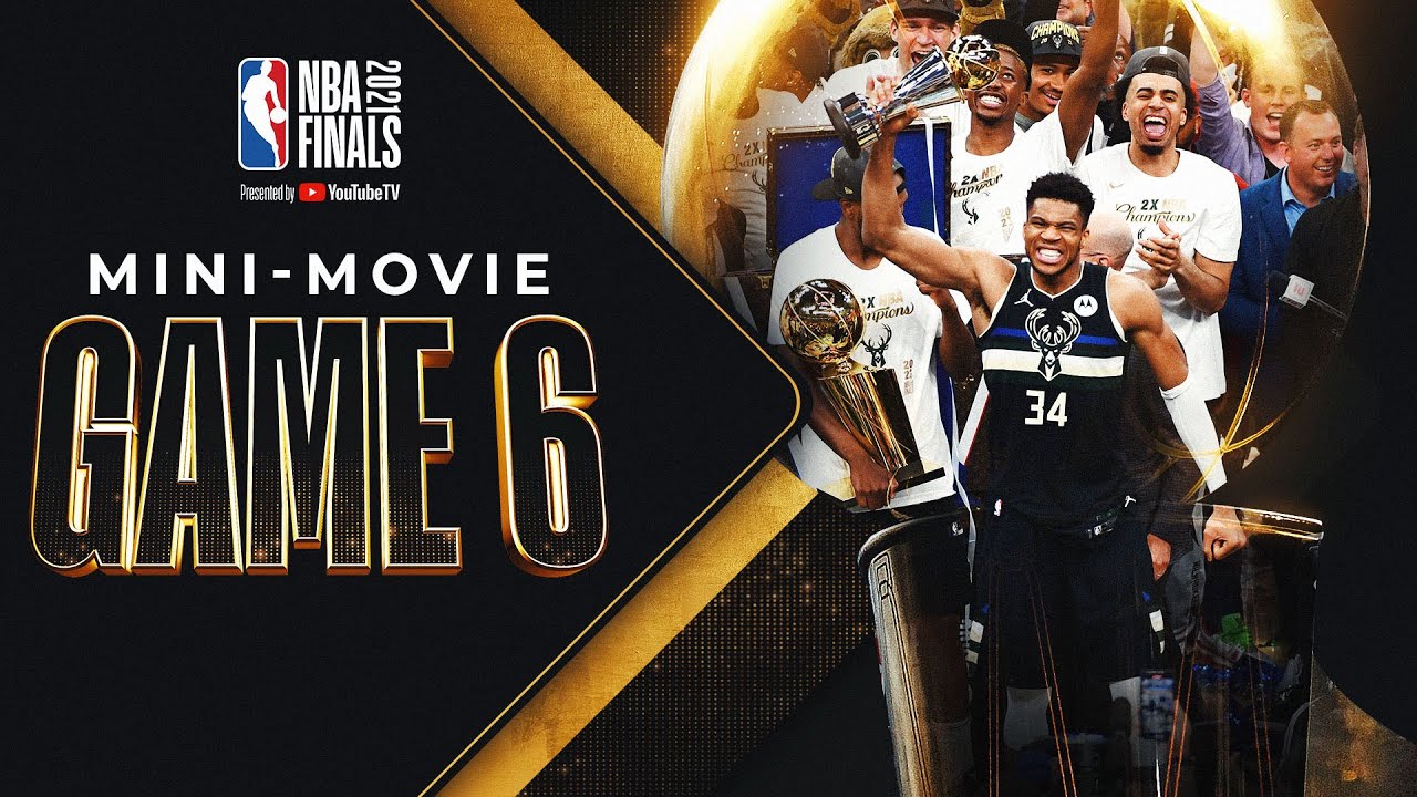 Bucks In 6!! NBA Finals Game 6 MINIMOVIE 🏆⭐ PRO Basketball Videos